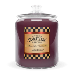 Mulled Wine™, 4 - Wick, Cookie Jar Candle - The Candleberry® Candle Company - Cookie Jar Candle - The Candleberry Candle Company