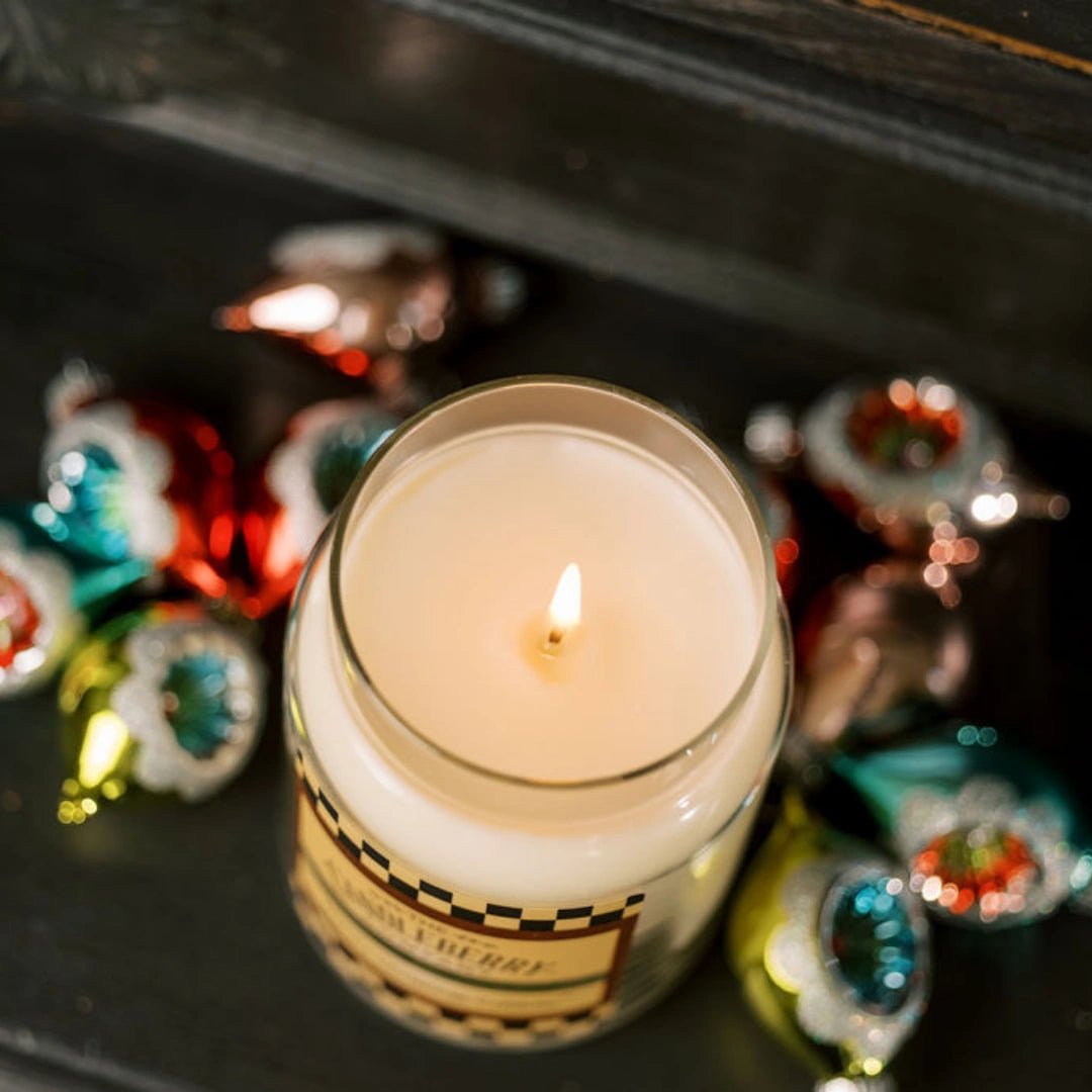 Nana's Christmas Cobbler™, Large Jar Candle - The Candleberry® Candle Company - Large Jar Candle - The Candleberry Candle Company