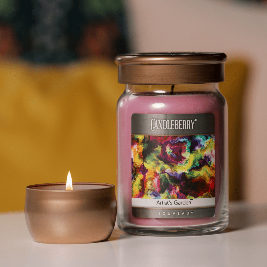 NOUVEAU - Artist's Garden™, Large Jar Candle