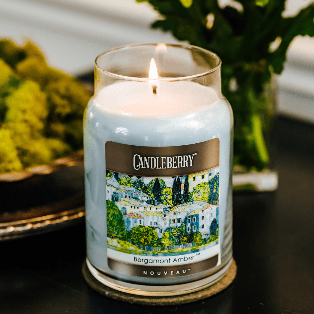 NOUVEAU™ - Bergamot Amber™, Large Jar Candle