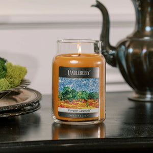NOUVEAU - Pumpkin Caramello™, Large Jar Candle - The Candleberry® Candle Company - Nouveau Large Jar Candle - The Candleberry Candle Company