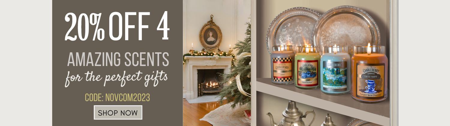 101 - 1030 - COM - Christmas Eve, Tobacco, Honey Bourbon, Cinnamon Cafe Latte - CODE - NOVCOM23 PREMIUM BEST SCENTED CANDLES GIFT IDEAS CHRISTMAS SALE B