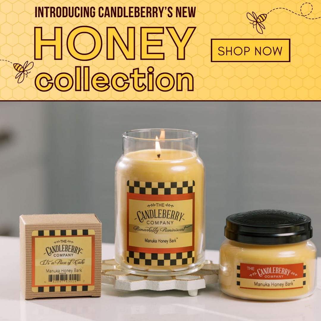 Shop 20% off the irresistible scents of our four Candles of the Month!