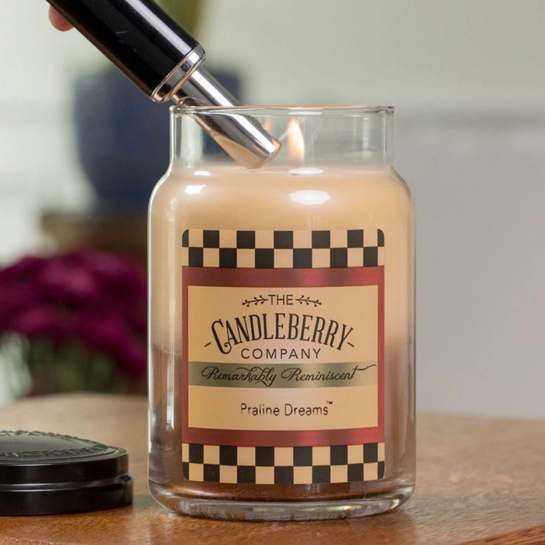 Praline Dreams™, Large Jar Candle - The Candleberry® Candle Company - Reminiscent Large Jar Candle - The Candleberry Candle Company