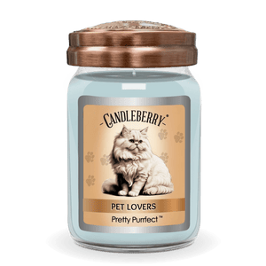 Pretty Purrfect™ - Large Jar Candle - The Candleberry® Candle Company - Pet Collection Large Jar Candle - The Candleberry Candle Company