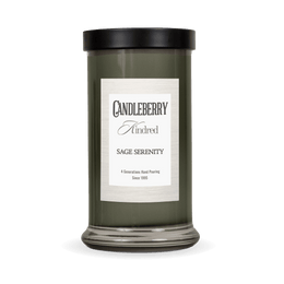 Sage Serenity™, Kindred, Large Jar Candle - The Candleberry® Candle Company - Kindred Large Jar - The Candleberry Candle Company