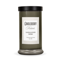 Sandalwood Shore™, Kindred, Large Jar Candle - The Candleberry® Candle Company - Kindred Large Jar - The Candleberry Candle Company
