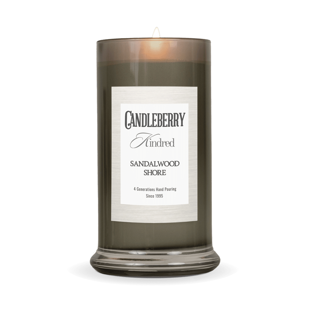 Sandalwood Shore™, Kindred, Large Jar Candle - The Candleberry® Candle Company - Kindred Large Jar - The Candleberry Candle Company