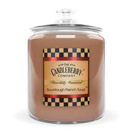 Sourdough French Toast™, 4 - Wick, Cookie Jar Candle - The Candleberry® Candle Company - Cookie Jar Candle - The Candleberry Candle Company