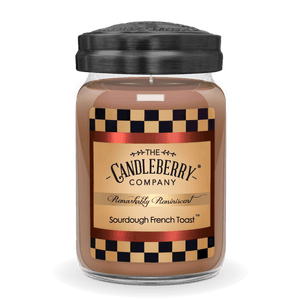 Sourdough French Toast™, Large Jar Candle - The Candleberry® Candle Company - Reminiscent Large Jar Candle - The Candleberry Candle Company