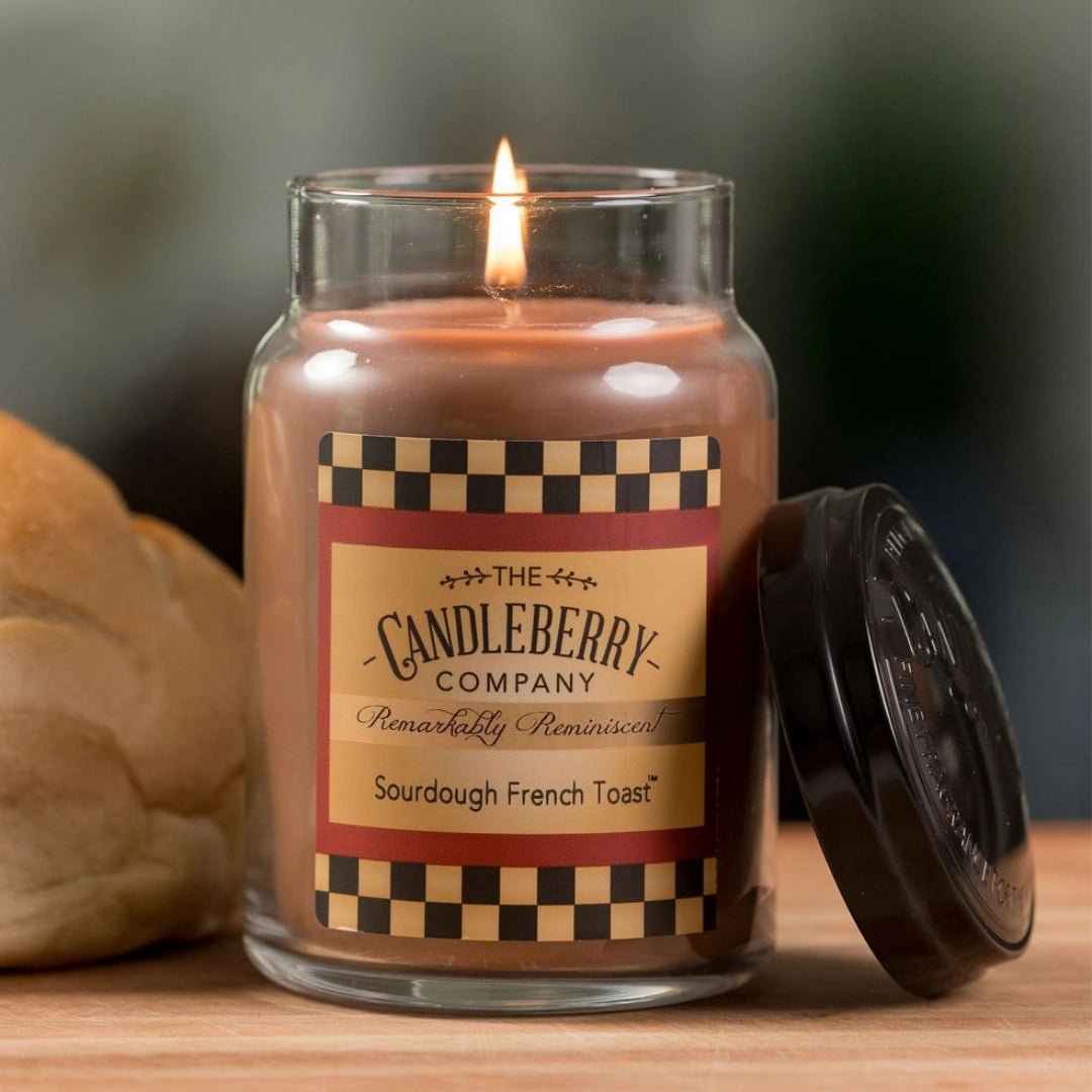 Sourdough French Toast™, Large Jar Candle - The Candleberry® Candle Company - Reminiscent Large Jar Candle - The Candleberry Candle Company