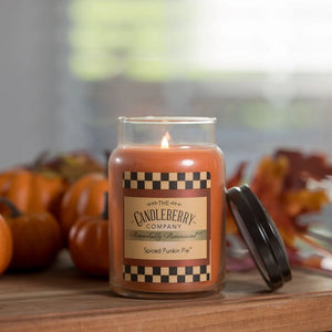 Spiced Punkin Pie™, Large Jar Candle - The Candleberry® Candle Company - Large Jar Candle - The Candleberry Candle Company