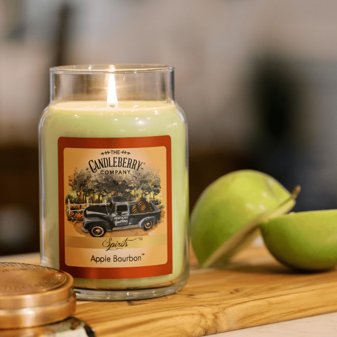 SPIRITS - Apple Bourbon™, Large Jar Candle
