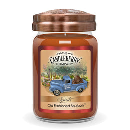 SPIRITS - Old Fashioned Bourbon™, Large Jar Candle - The Candleberry® Candle Company - Spirits, Large Jar Candle - The Candleberry Candle Company