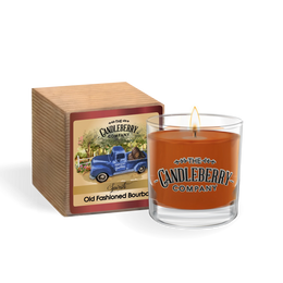 SPIRITS - Old Fashioned Bourbon™, Rocks Glass Candle - The Candleberry® Candle Company - Spirits, Rocks Glass Candle - The Candleberry Candle Company