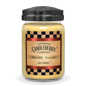 Sun Glitter™, Large Jar Candle - The Candleberry® Candle Company - Reminiscent Large Jar Candle - The Candleberry Candle Company