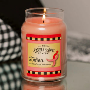 Susan G. Komen, Large Jar Candle - The Candleberry® Candle Company - Large Jar Candle - The Candleberry Candle Company
