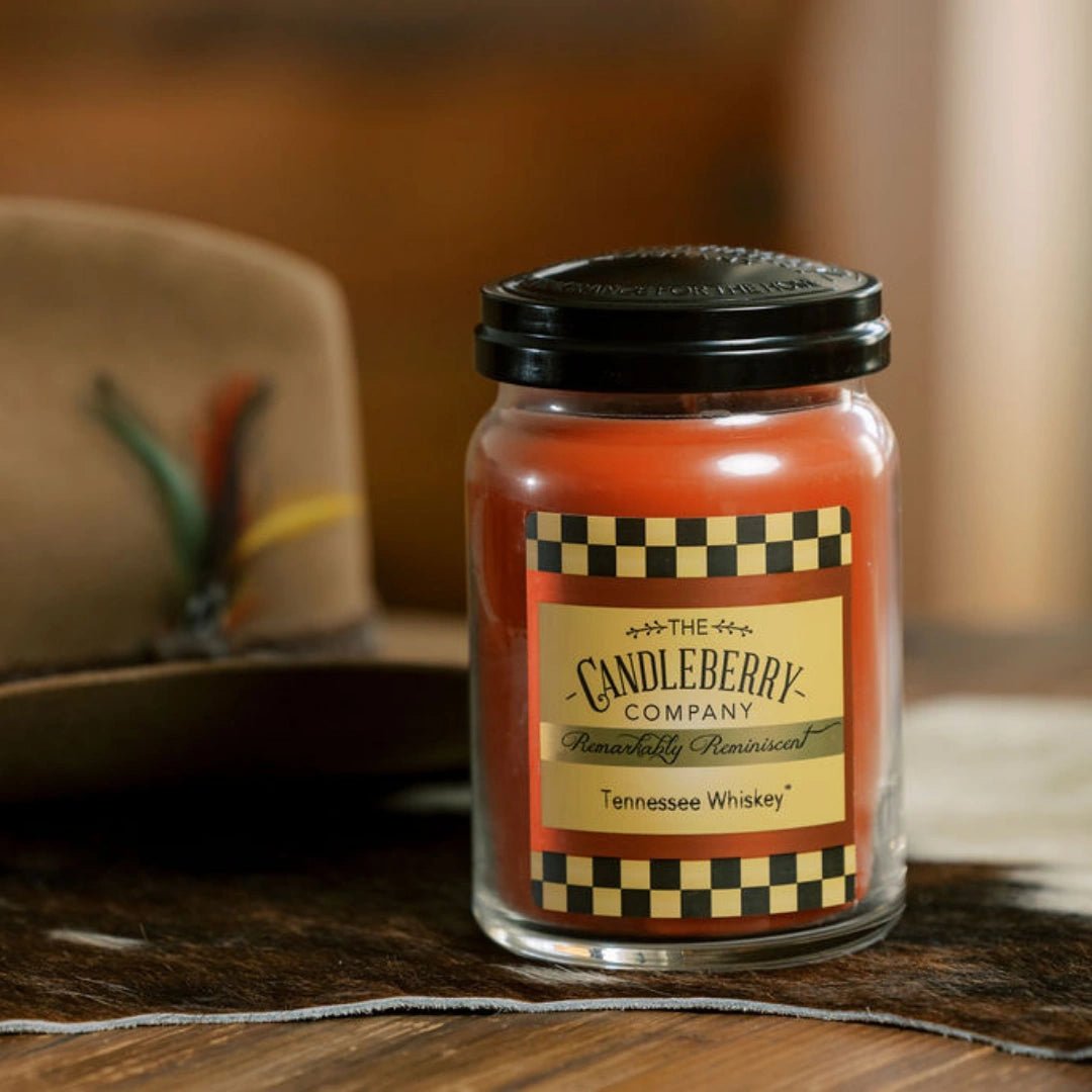 Tennessee Whiskey 26 oz. Large Jar Candleberry Candle