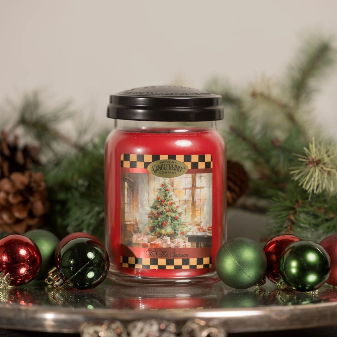 'Tis the Season™, Large Jar Candle - The Candleberry® Candle Company - Large Jar Candle - The Candleberry Candle Company