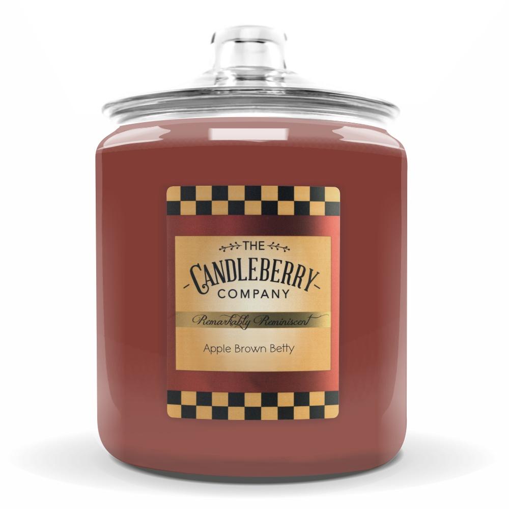 Apple Brown Betty™, 4 - Wick, Cookie Jar Candle - The Candleberry® Candle Company - Cookie Jar Candle - The Candleberry Candle Company
