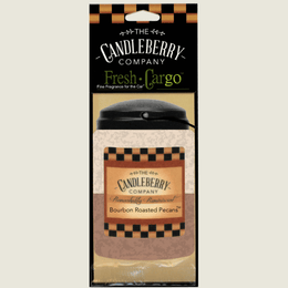 Bourbon Roasted Pecans™- "Fresh Cargo", Scent for the Car (2-PACK) - The Candleberry® Candle Company - Fresh CarGo® Car Scent - The Candleberry Candle Company
