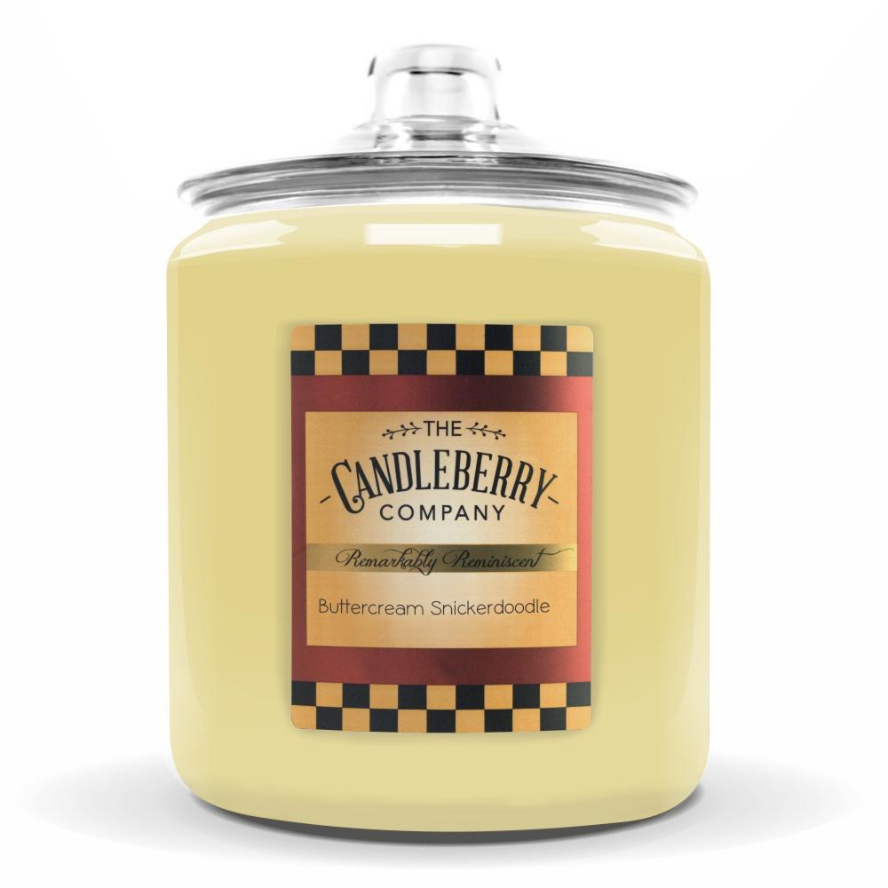 Buttercream Snickerdoodle ™, 4 - Wick, Cookie Jar Candle - The Candleberry® Candle Company - Cookie Jar Candle - The Candleberry Candle Company