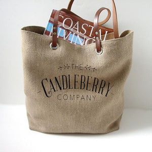 Candleberry Tote Bag - The Candleberry® Candle Company - Tote Bag - The Candleberry Candle Company