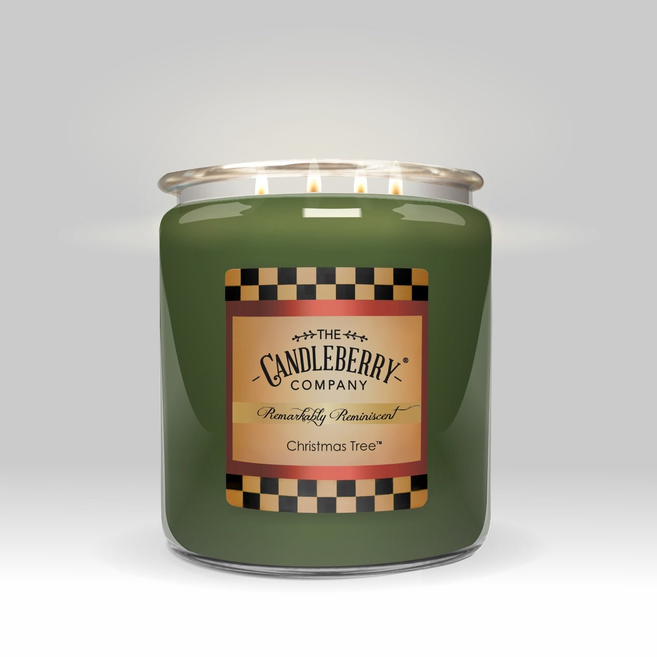 CHRISTMAS TREE COOKIE JAR GIFT BEST NUMBER ONE SELLER HOLIDAY SEASONAL LARGE JAR SCENTED CANDLES BY CANDLEBERRY POWERFUL STRONG NATURAL SOY COCONUT VEGAN2
