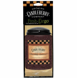 Cinnamon Broomstick™- "Fresh Cargo", Scent for the Car (2-PACK) - The Candleberry® Candle Company - Fresh CarGo® Car Scent - The Candleberry Candle Company