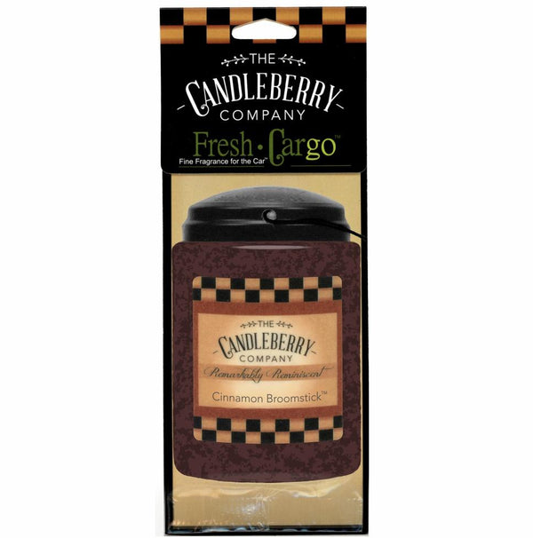 Cinnamon Broomstick™, 2 Pack Car Scent Candleberry The
