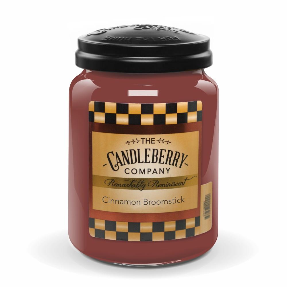 Cinnamon Broomstick™, Large Jar Candle - The Candleberry® Candle Company - Large Jar Candle - The Candleberry Candle Company