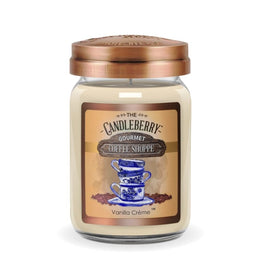VANILLA CREME COFFEE - LARGE JAR  highly scented best seller selling candle premium natural vegan friendly soy coconut wax powerful 10 percent  fragrance load