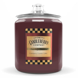 Cranberry Crumb Cake™, 4 - Wick, Cookie Jar Candle - The Candleberry® Candle Company - Cookie Jar Candle - The Candleberry Candle Company