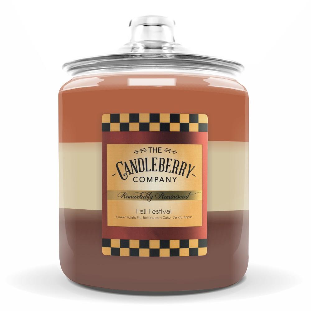 Fall Festival™, 160 oz. Jar, Scented Candle 160 oz. Cookie Jar Candle The Candleberry Candle Company 