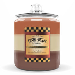 Fall Festival™, 160 oz. Jar, Scented Candle 160 oz. Cookie Jar Candle The Candleberry Candle Company 