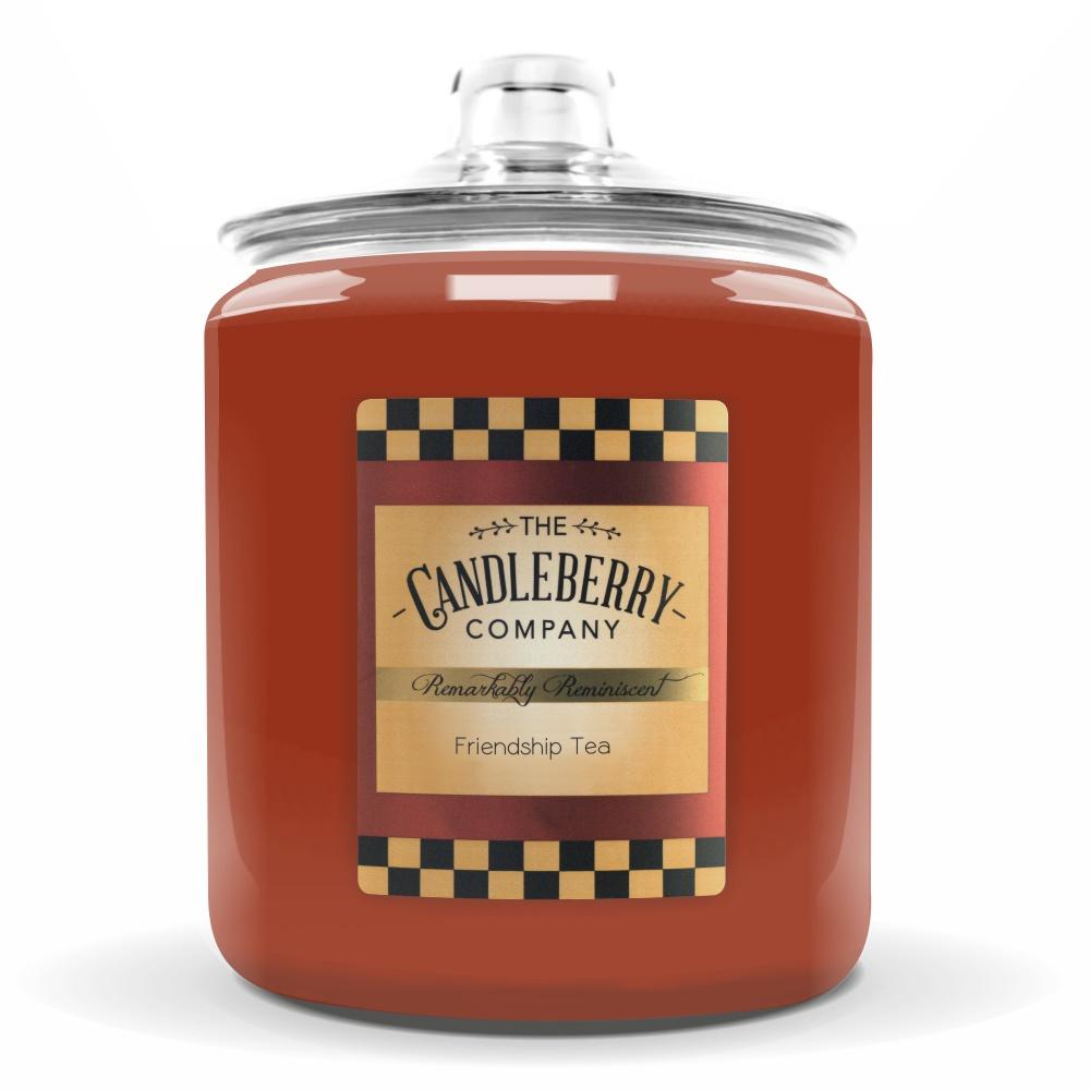 Friendship Tea™, 4 - Wick, Cookie Jar Candle - The Candleberry® Candle Company - Cookie Jar Candle - The Candleberry Candle Company