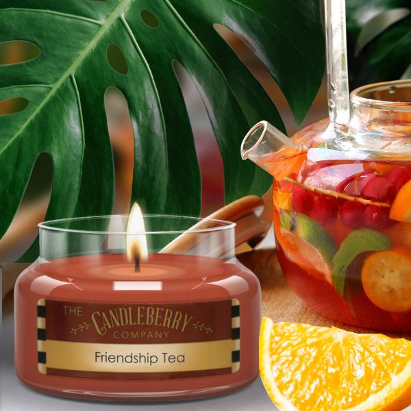 Friendship Tea™, Large Jar Candle - The Candleberry® Candle Company - Large Jar Candle - The Candleberry Candle Company