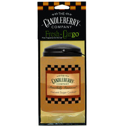 Harvest Sugar Cookie™- "Fresh Cargo", Scent for the Car (2-PACK) - The Candleberry® Candle Company - Fresh CarGo® Car Scent - The Candleberry Candle Company