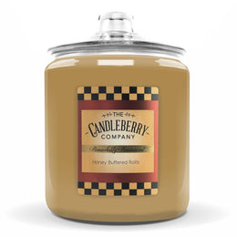 Honey Buttered Rolls™, 4 - Wick, Cookie Jar Candle - The Candleberry® Candle Company - Cookie Jar Candle - The Candleberry Candle Company