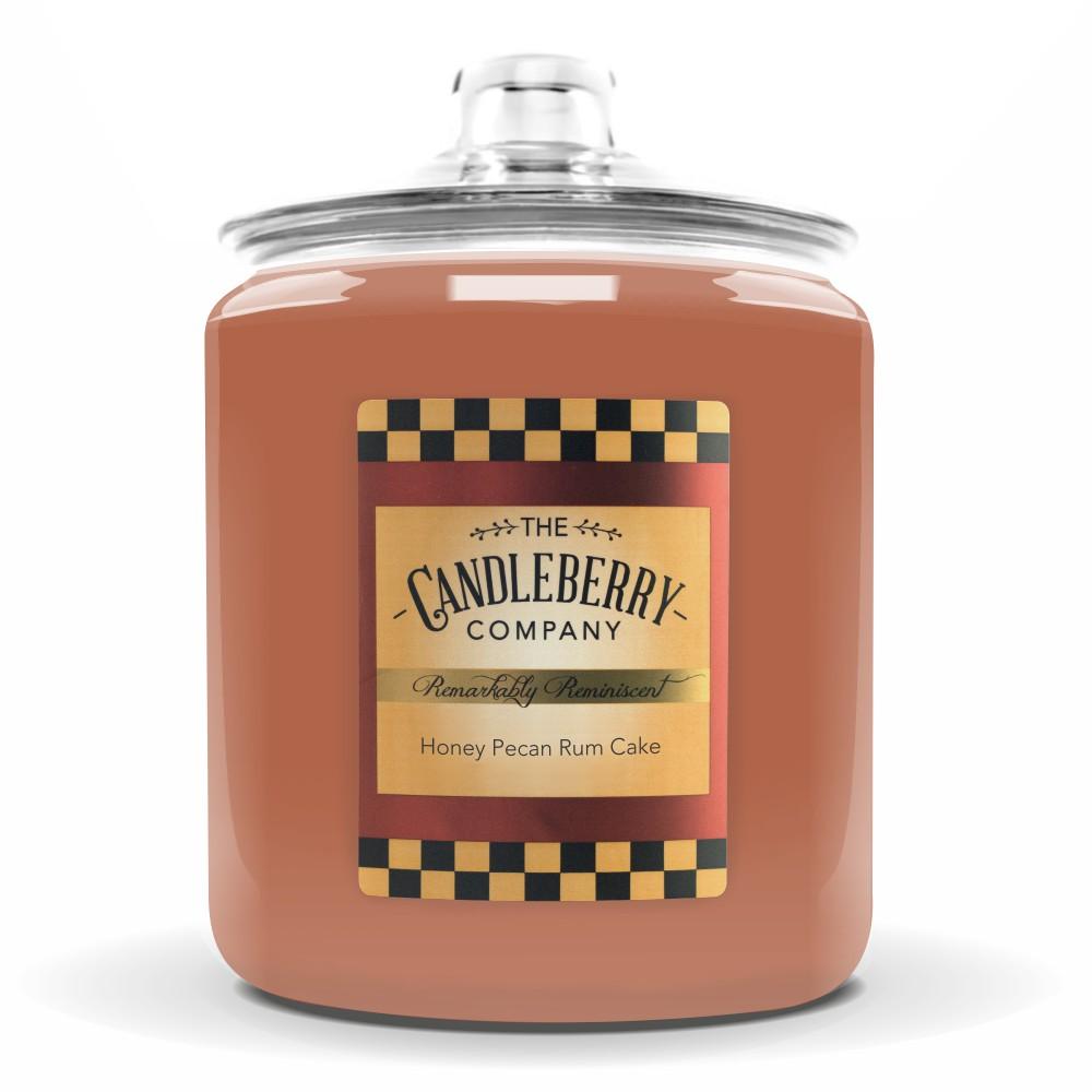 Honey Pecan Rum Cake, 4 - Wick, Cookie Jar Candle - The Candleberry® Candle Company - Cookie Jar Candle - The Candleberry Candle Company