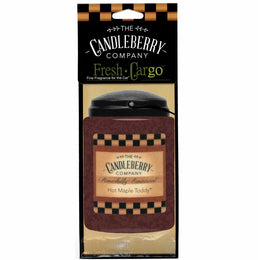 Hot Maple Toddy®- "Fresh Cargo", Scent for the Car (2-PACK) - The Candleberry® Candle Company - Fresh CarGo® Car Scent - The Candleberry Candle Company