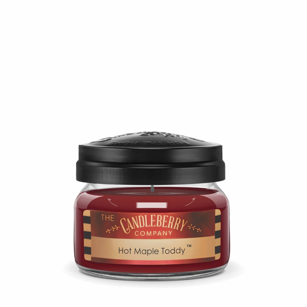 Candleberry Hot Maple Toddy Small Scented Candle Jar