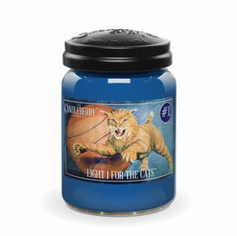 Light One For The Cats™, Large Jar Candle - The Candleberry® Candle Company - Large Jar Candle - The Candleberry Candle Company
