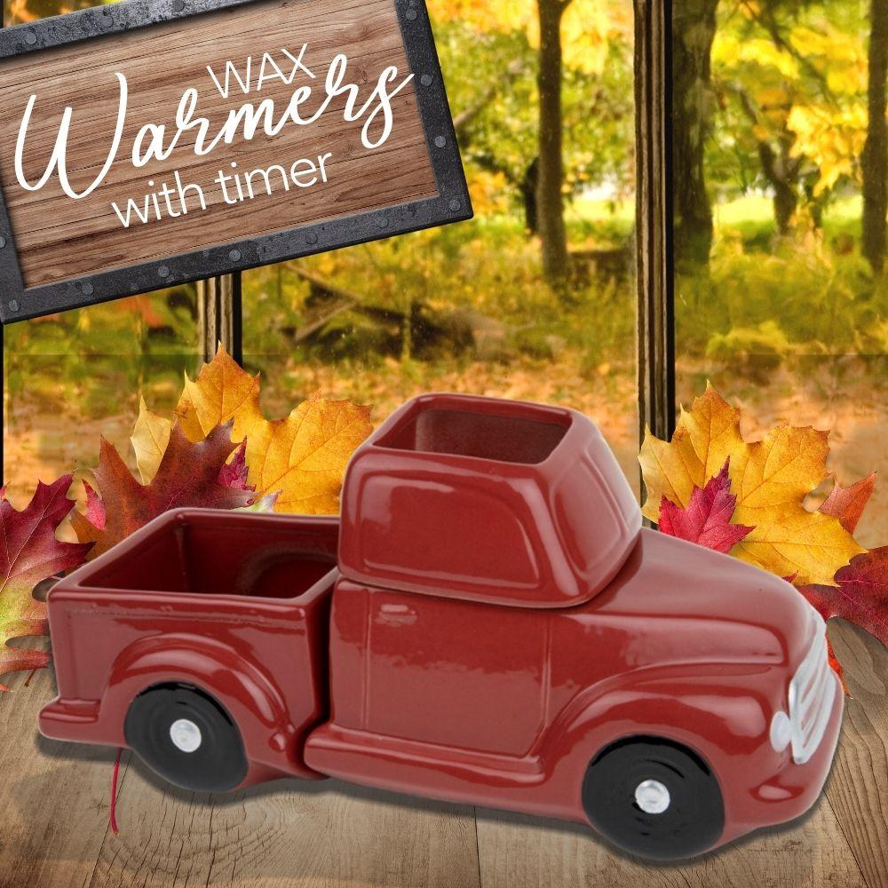 "Little Red Truck" Wax Warmer, Including Safety Timer - The Candleberry® Candle Company - Warmer - The Candleberry Candle Company