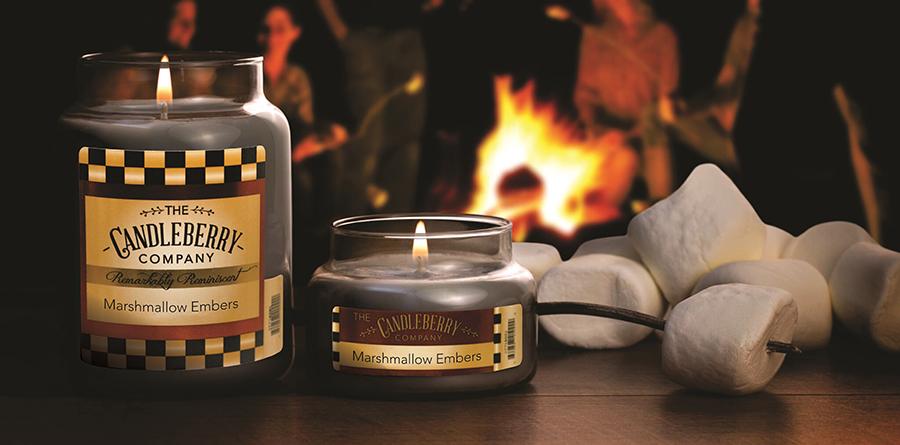 Marshmallow & Embers™, Small Jar Candle - The Candleberry® Candle Company - Small Jar Candle - The Candleberry Candle Company