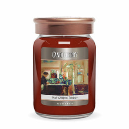 NOUVEAU™ - Hot Maple Toddy™ Café, Large Jar Candle - The Candleberry® Candle Company - Large Jar Candle - The Candleberry Candle Company