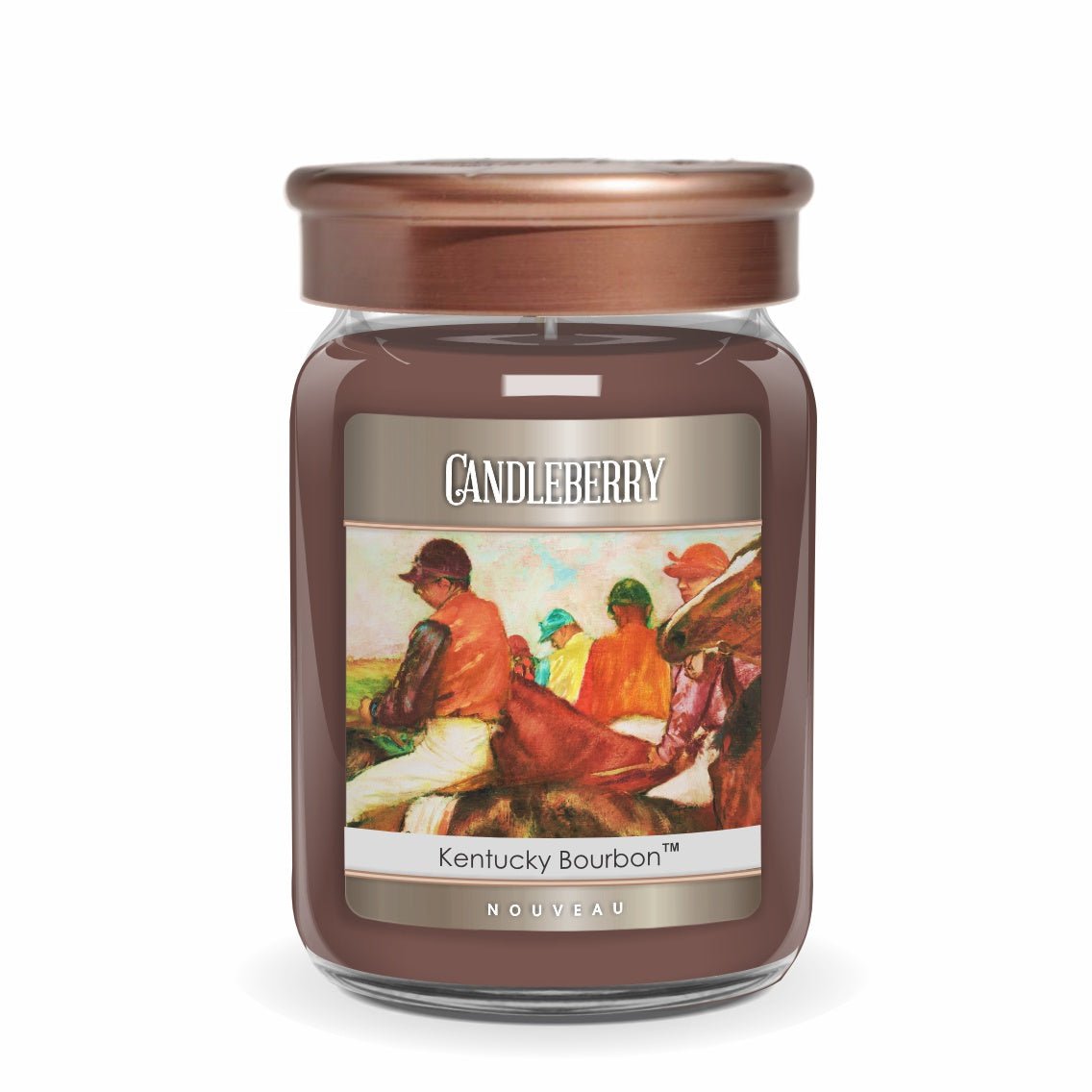 NOUVEAU™ - Kentucky Bourbon®, Large Jar Candle - The Candleberry® Candle Company - Large Jar Candle - The Candleberry Candle Company