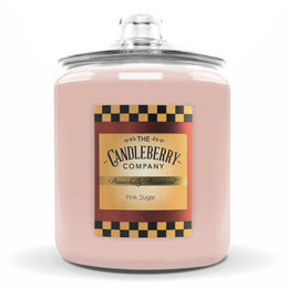 Pink Sugar™, 4 - Wick, Cookie Jar Candle - The Candleberry® Candle Company - Cookie Jar Candle - The Candleberry Candle Company
