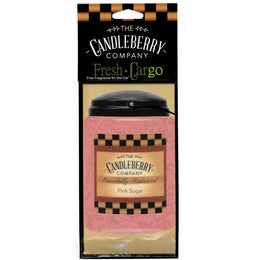 Pink Sugar™- "Fresh Cargo", Scent for the Car (2-PACK) - The Candleberry® Candle Company - Fresh CarGo® Car Scent - The Candleberry Candle Company