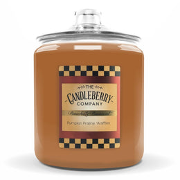 Pumpkin Praline Waffles™, 4 - Wick, Cookie Jar Candle - The Candleberry® Candle Company - Cookie Jar Candle - The Candleberry Candle Company